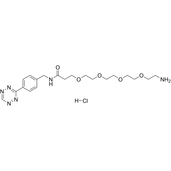 Tetrazine-PEG4-amine hydrochloride 2752945-36-9